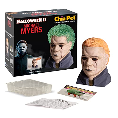 Chia pet michael myers with seed pack, decorative pottery planter, easy to do and fun to grow, novelty gift, perfect for any occasion 2 Chia pet michael myers with seed pack, decorative pottery planter, easy to do and fun to grow, novelty gift, perfect for any occasion - image 3