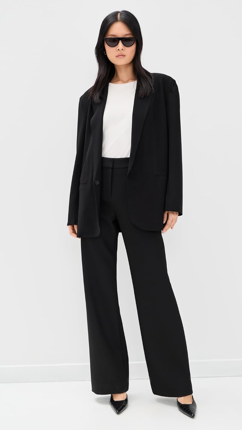 Norma Kamali Women's Oversized Single Breasted Jacket