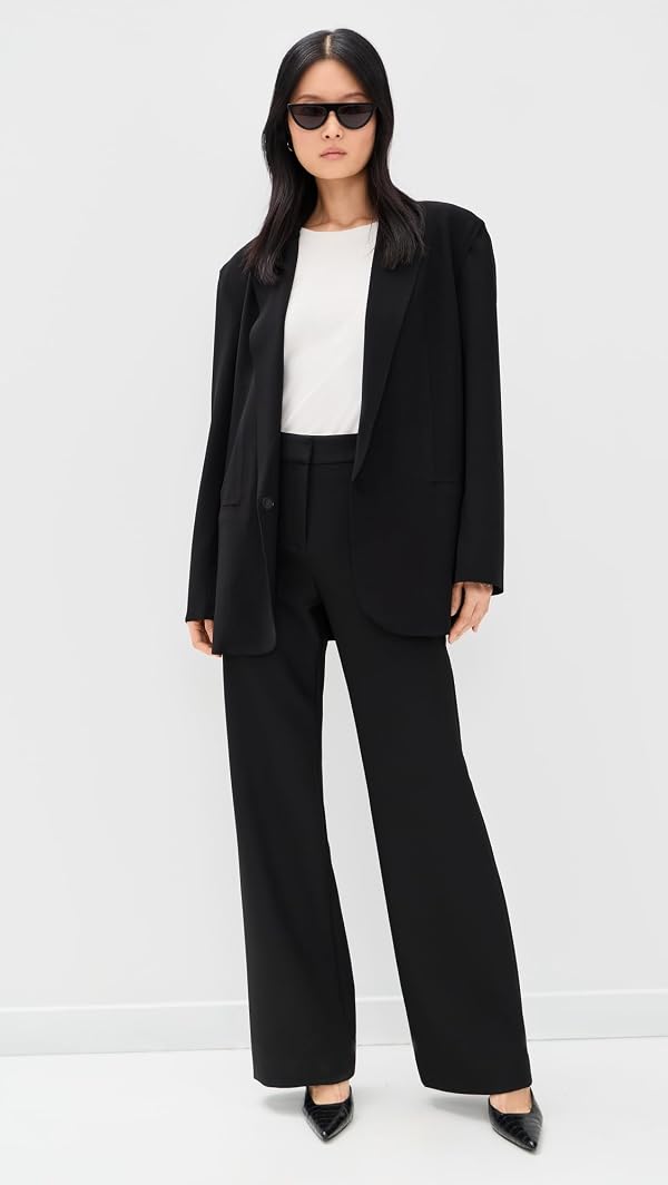Norma Kamali Women's Oversized Single Breasted Jacket, Black, XS by Norma Kamali - Used condition - Image 5