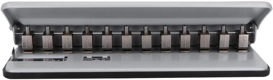 6-Loch-Locher Metall Verstellbar - Für A4, A5, A6 Formate Bis 6 Blatt