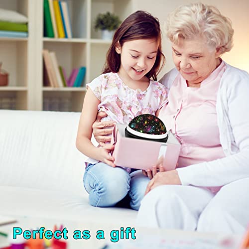 Car Night Light Projector For Kids Truck Toys For Boys, 360 Degree Rotation Baby Night Lights With Car And Star Theme, Birthday Party Festival Decor(Black) #TOP6