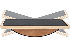 Wood Wobble Balance Board for Coordination and Physical Therapy