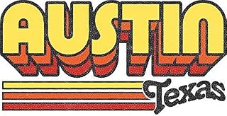 Austin, TX | City Stripes Sticker Decal Window Bumper Sticker Vinyl 5"