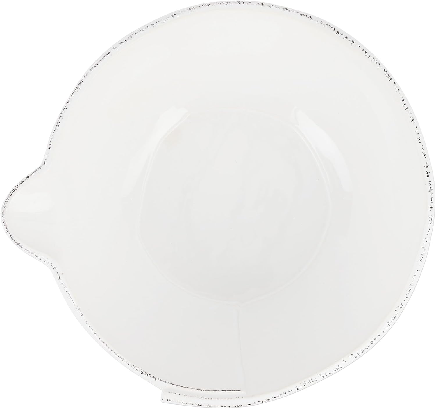 Lastra White Medium Mixing Bowl
