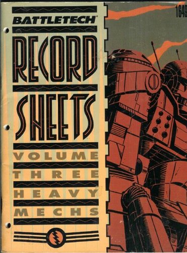 Battletech Record Sheets: Volume One, Light Mechs