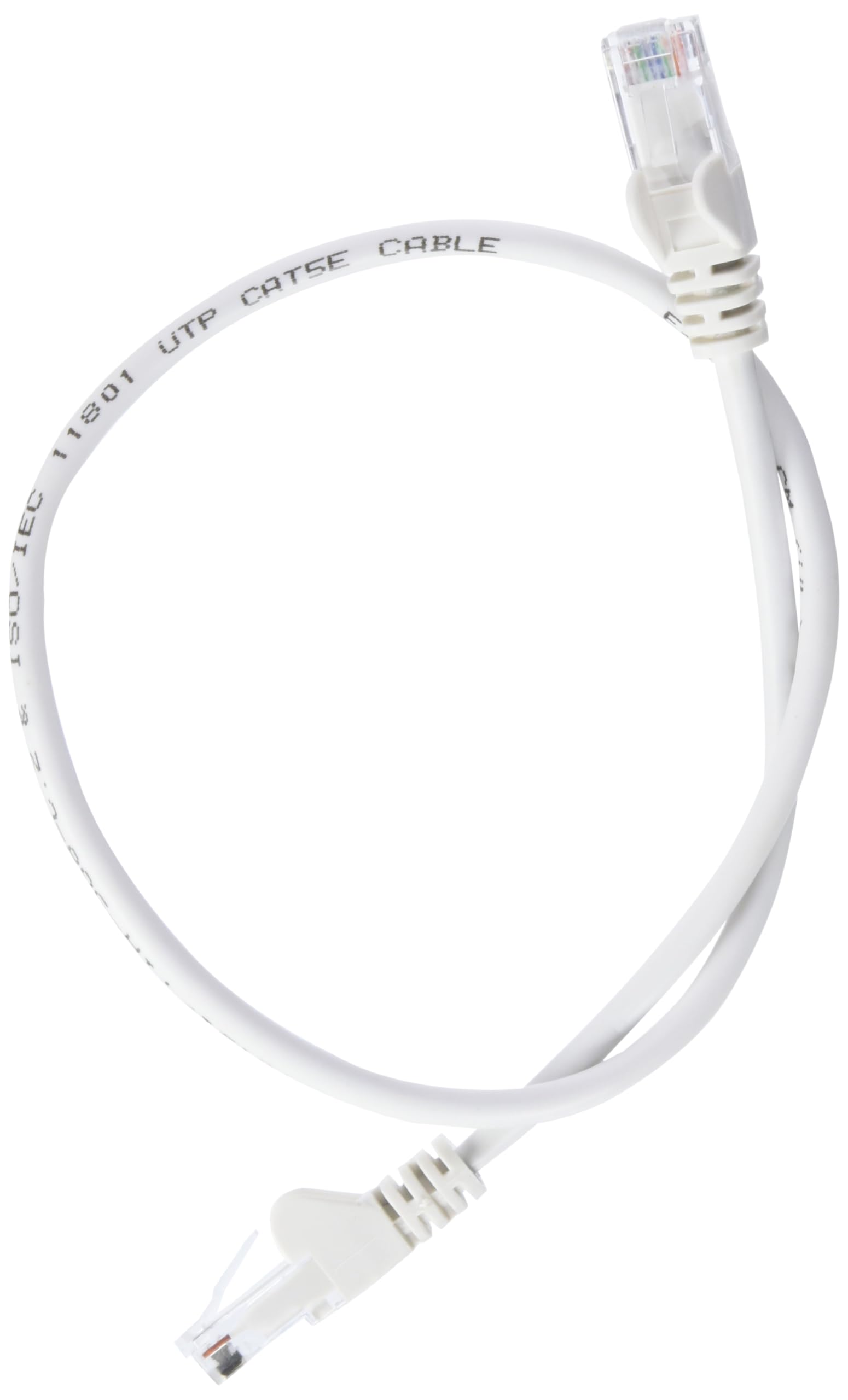 Premium Cord Patch Cable UTP RJ45-RJ45 Level 5E 0.5m White