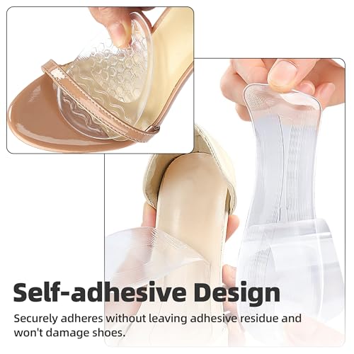 Plantillas de Gel para Tacones Altos, Soporte para Mujer miniatura 4