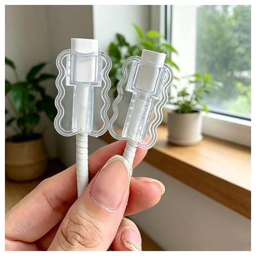 Cable Protector for Charging Cable Charger Cord Saver Cover Decorative Wire Protection Accessory