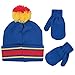 Disney Boys Winter Hat And Mitten Set, Mickey Mouse Toddler Beanie For Ages 2-4, Blue