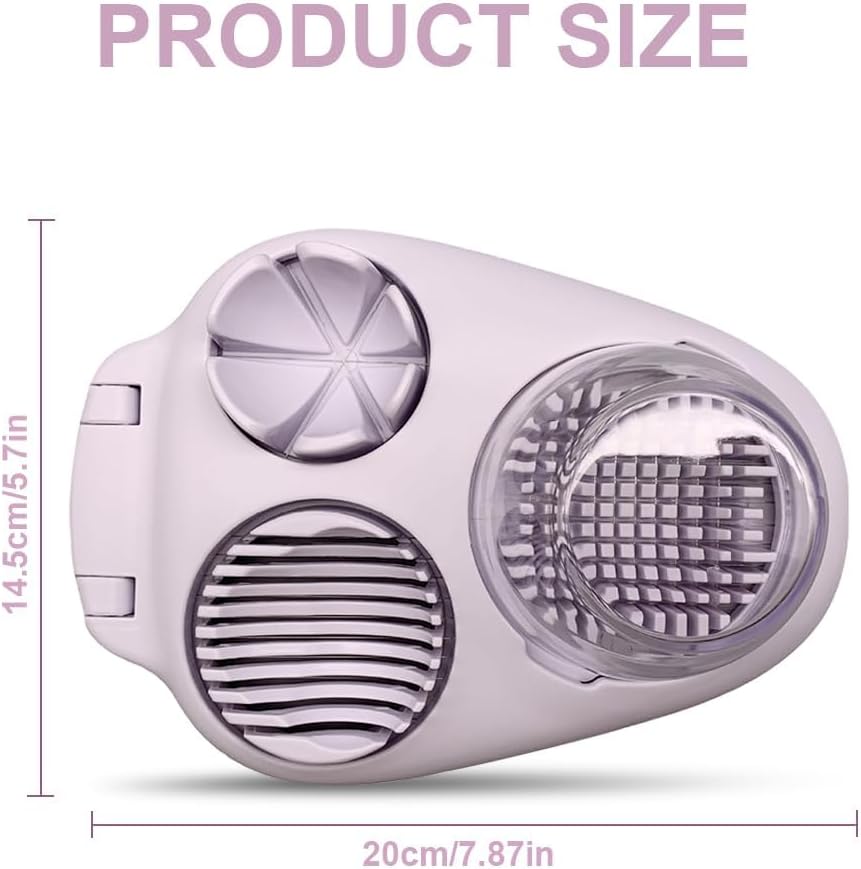 3 Pcs Heavy Duty Egg Slicer with 3 Cutting Modes, Stainless Steel Egg Cutter for Hard Boiled Eggs, Strawberry, Mushroom, and Grape, Kitchen Dicer Tool, Send Goods From Local Warehouse