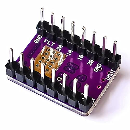 Lysee 3D Printer Parts & Accessories - V3 Engraving Machine Expansion Board + Drv8825 Driver with Heat Sink for 3D Printer - (Color: As Shown)