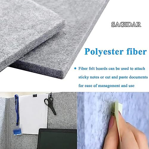 Panneaux de bureau en fibre de polyester isolant pour open space moderne