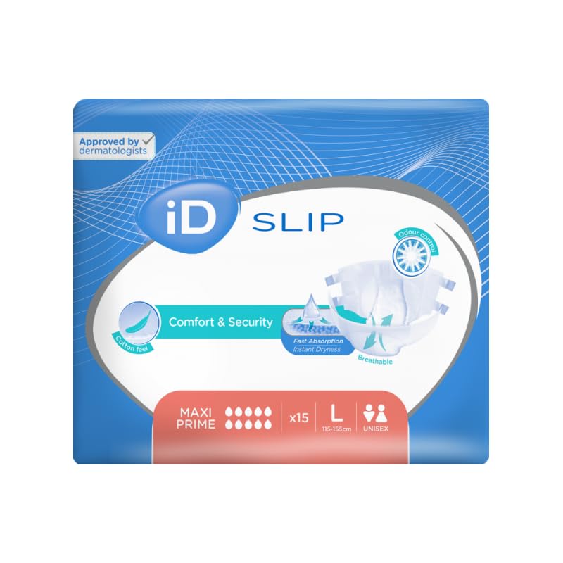 ID Expert Slip Maxi Prime Large - 6 paquets de 15 protections