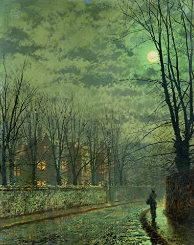 Impression d'art Grimshaw 60x90cm pour l'ambiance chaleureuse du salon