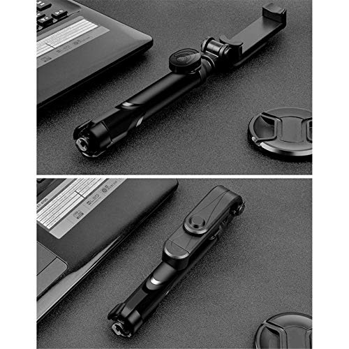 Handy-Stativ, Selfie-Stativ, ausziehbar, für Handys, Stativ-Ständer, Stabilisierung, flexibel, Größe M, Farbe: Schwarz – Bild 5