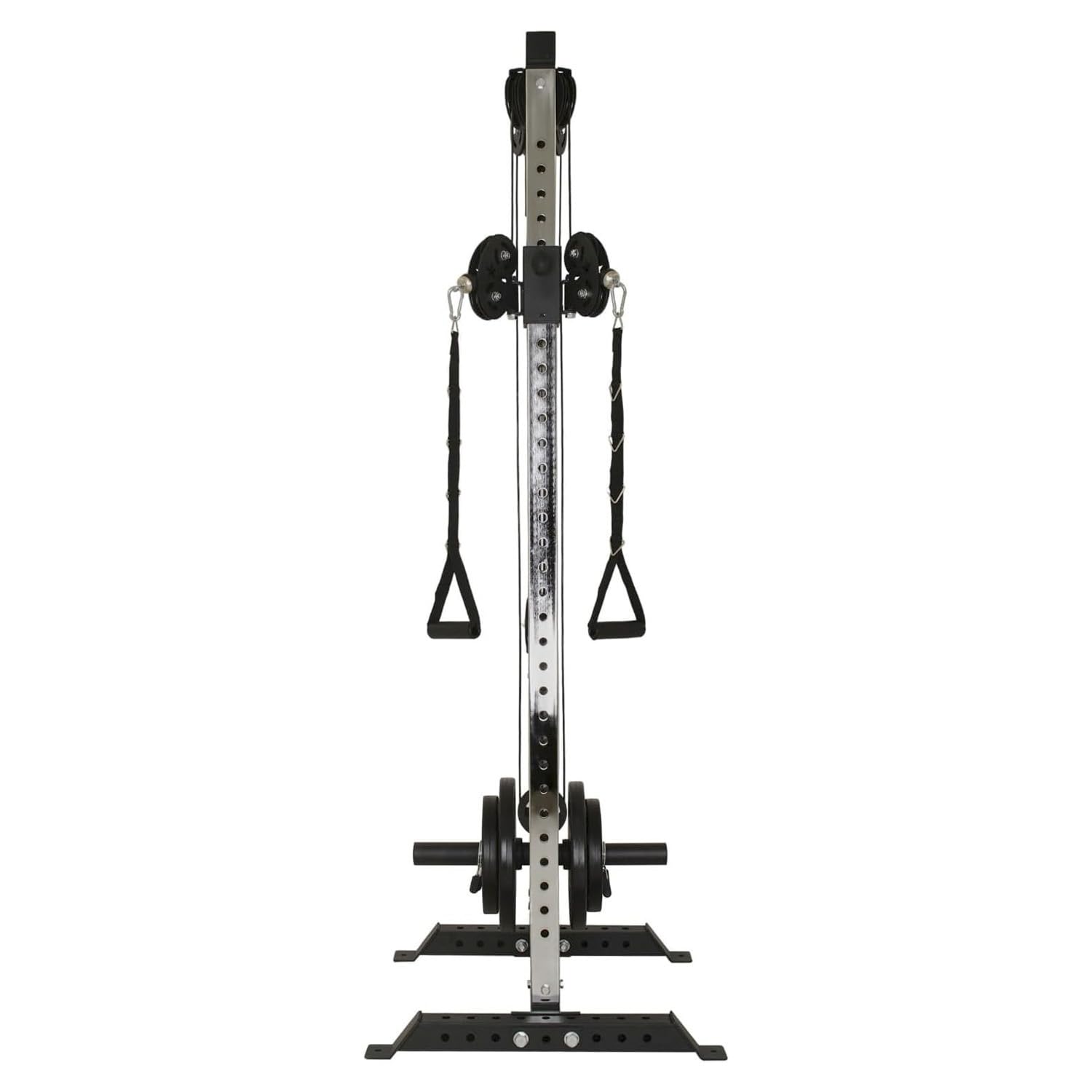 Train Hard® Wandmontage Latzugturm, Kabelzuganlage, Seilzugstation zur Brandneues Modell 2024