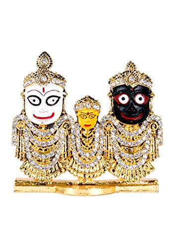 Prince Jagannath figurine Vrindavan Bazaar artisanale pour autel intérieur