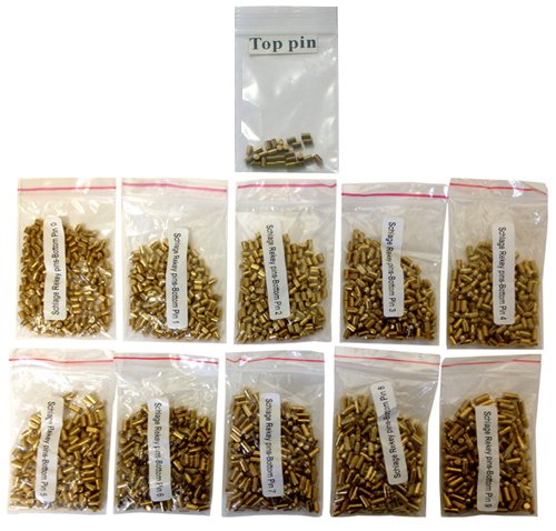 SC1 SC4 Compatible Keyway Re-Key Kit Bottom Pins #0 to #9 with 200 of Each pin SC Rekeying Set Locksmith