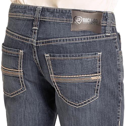 Rock & Roll Denim N Two Tone Pistol Stackable Jean4