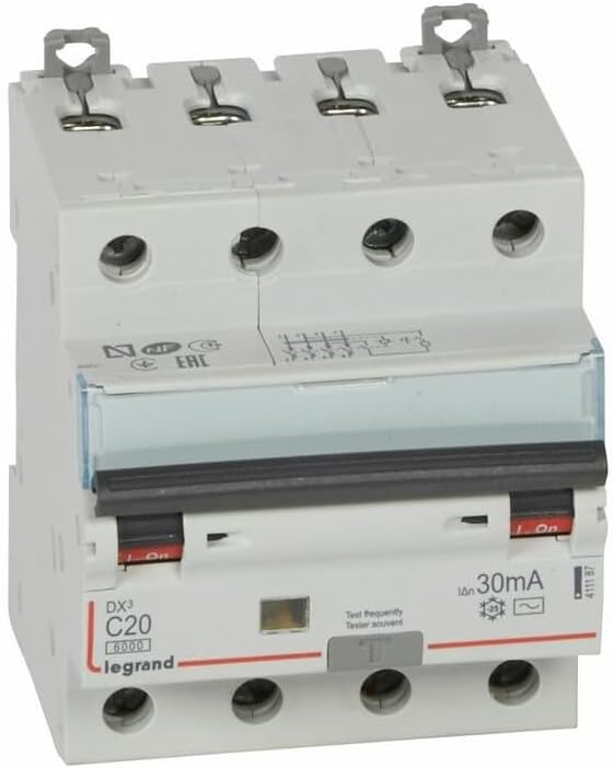 Hager HDA245S Disjoncteur de branchement différentiel 2 pôles 15/45A