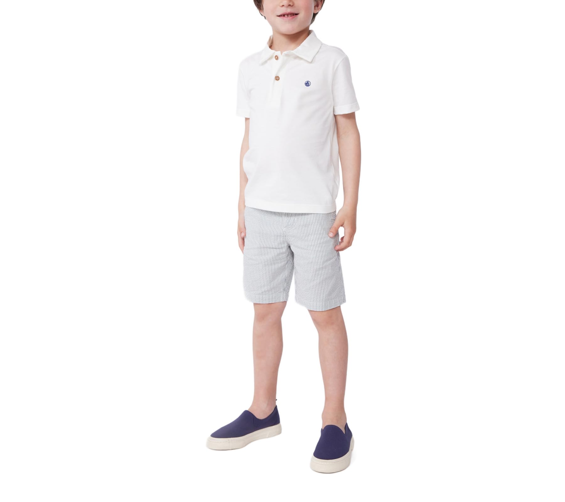Petit Bateau Polo Manches Courtes Garçon