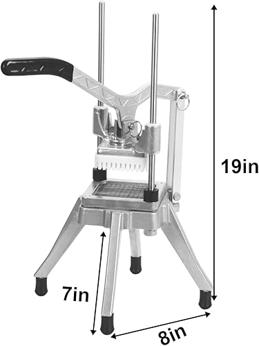 Miniatura 6 de BotaBay Picadora comercial de frutas de verduras de 14 y 38 pulgadas cortador de alimentos profesional resistente Kattex cortador de freír francés