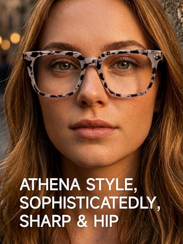 Image of Oversized Square Blue Light Glasses for Woman Men fashion Reduce Eyestrain Protection for TV /Computer /Gaming