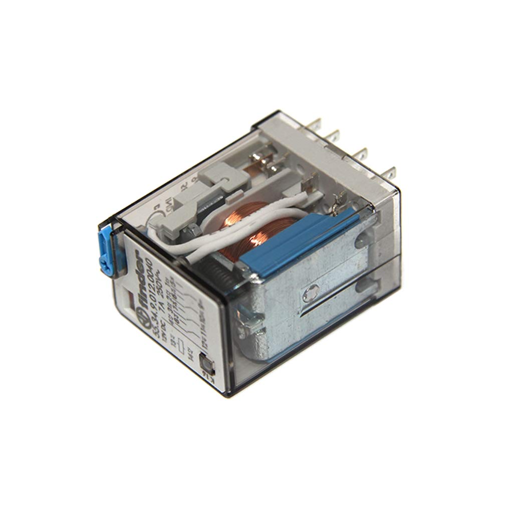 Finder 55.34.9.012.0040 Relay: Electromagnetic 4Pdt Ucoil: 12Vdc 7A Max.250vac