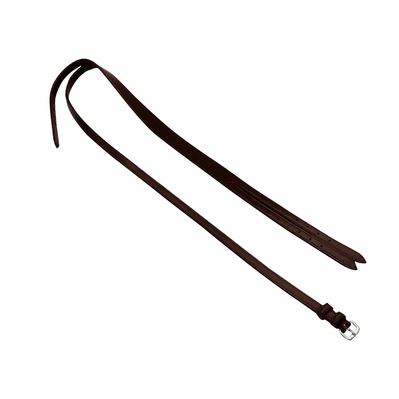Shires Blenheim Bridle Headpiece-Havana Full 1/2" (12.5mm)
