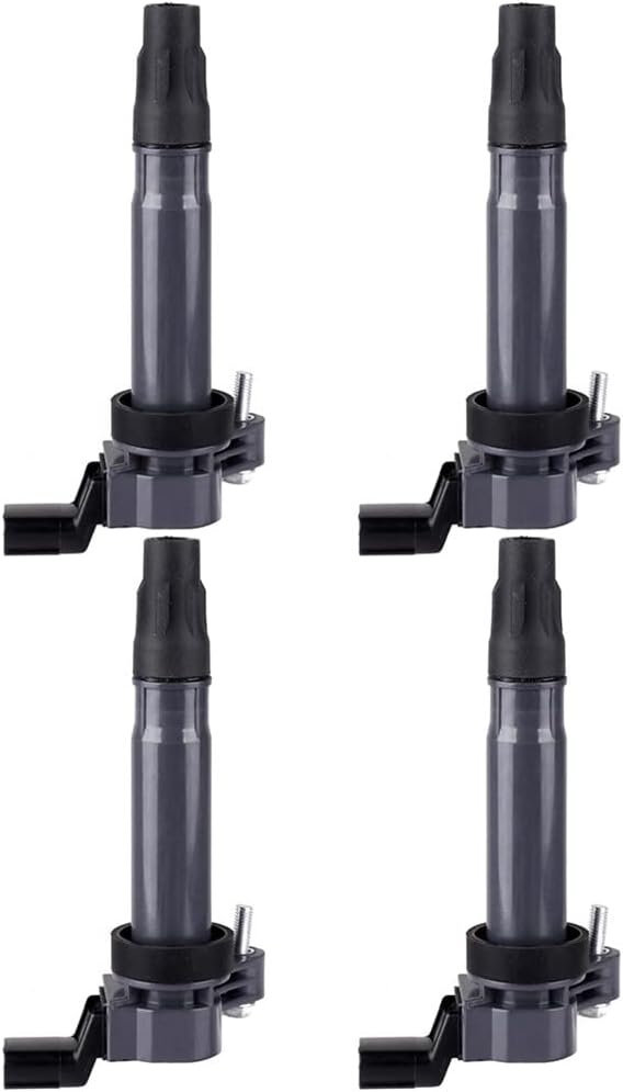 OCPTY Gnition Coil Pack 4-Pins Fit 2012-2015 for Chevrolet Spark 1.2L/L4, Replacement for Uf725, ‎Uf725, C1846 (4Pack)