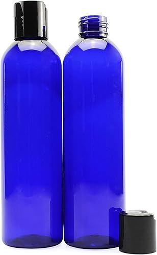 Miniatura 8 de Botellas flexibles de plástico vacías con tapa de pulso (paquete de 6), envases sin bisfenol A para champú, cremas, lociones, jabón líquido