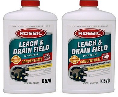 Roebic K-570-Q 32-Ounce Leach And Drain Field Opener Concentrate (2-Pack)