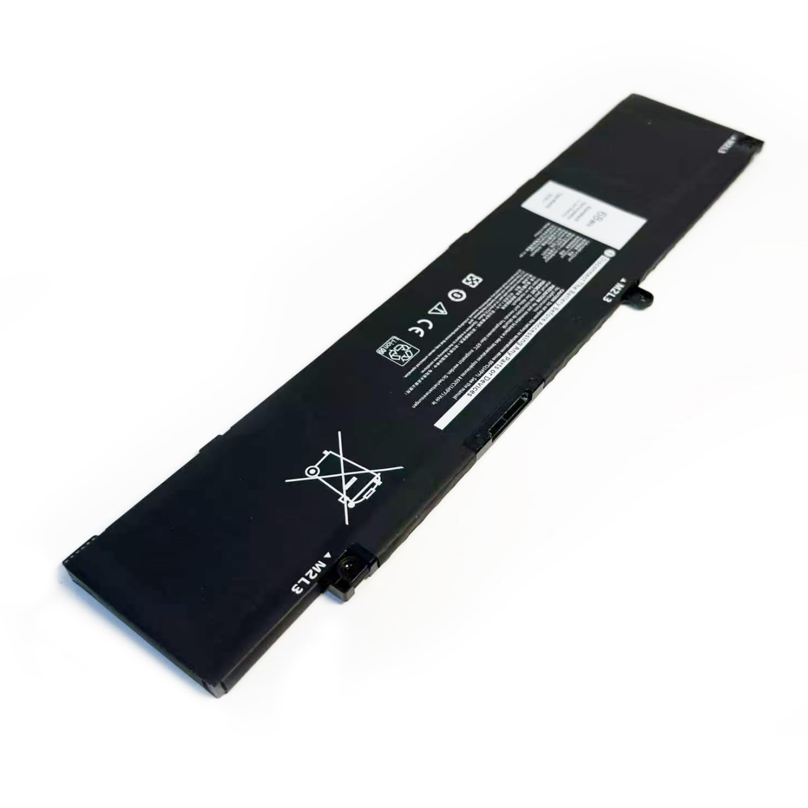 MV07R 72WGV 072WGV W5W19 0W5W19 JJRRD 0JJRRD 266J9 PN1VN M4GWP Remplacement de la Batterie d'un Ordinateur Portable pour Dell G3 15 3500 3590 3700 3790 G5 15 5500 5505 SE Series(15.2V 68Wh)