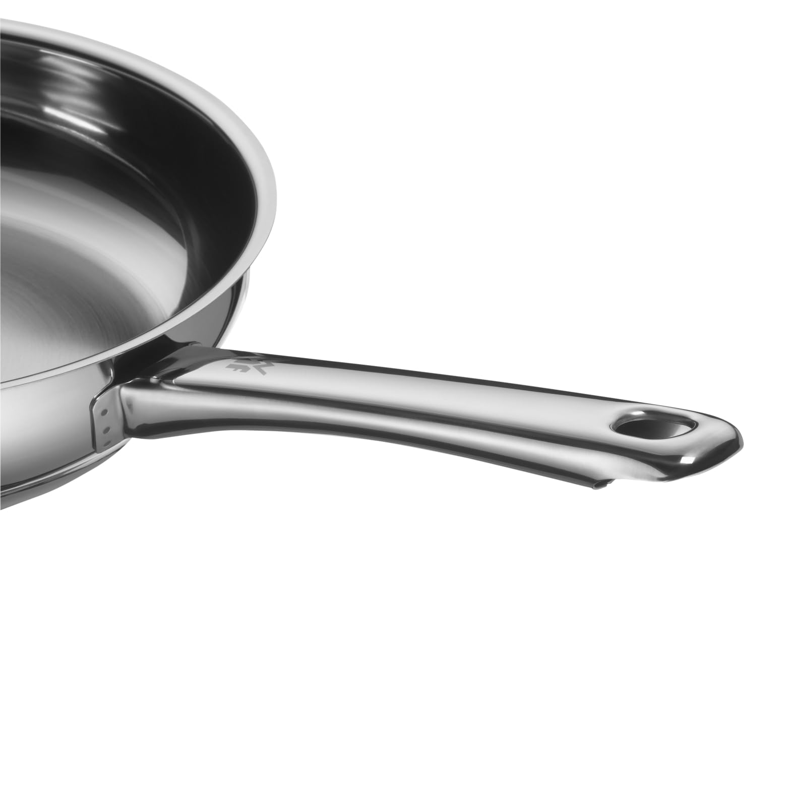 WMF Favorit - Set 2 Sartenes 24 + 28 cm Acero Inoxidable Cromargan 18/10 Sin Recubrimiento Apto para Todo Tipo de Cocinas
