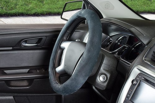 Custom Accessories 38550P Road Pilot Black Ultra-Soft Molded Steering Wheel Cover #TOP1