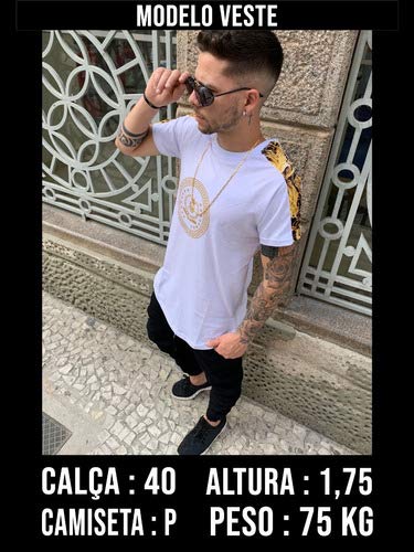 Calça Jogger Masculina Preta Versage Tamanho:42;Cor:Preto