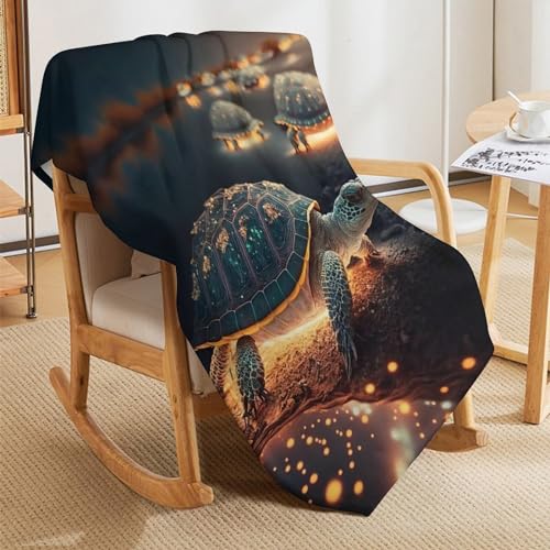 Couverture plaid tortue pour des soirées cocooning douillettes au salon - 7