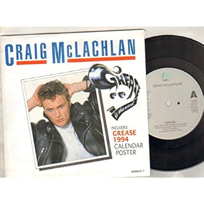 CRAIG MCLACHLAN - GREASE - 7 inch vinyl / 45