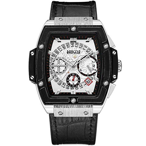 BAOGELA Reloj Hombre Cronógrafo Deportivo Cuarzo Cover