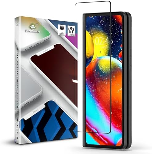 Supershieldz NeoGuard HD+ Tempered Glass Screen Protector Guard for Samsung Galaxy Z Fold 2, 9H Hardness | Case-Friendly | Easy Installation Kit