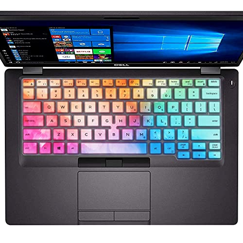 Protector de teclado para Dell Latitude 14" US layout colorido miniatura 3
