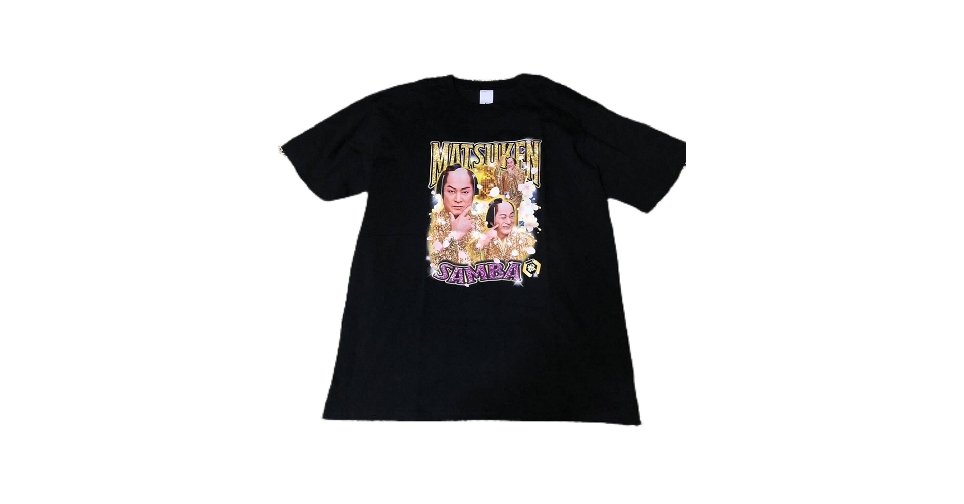 マツケンサンバ Tシャツ Amazon | ノーブランド品マツケンTシャツ黒XLマツケンサンバ松平