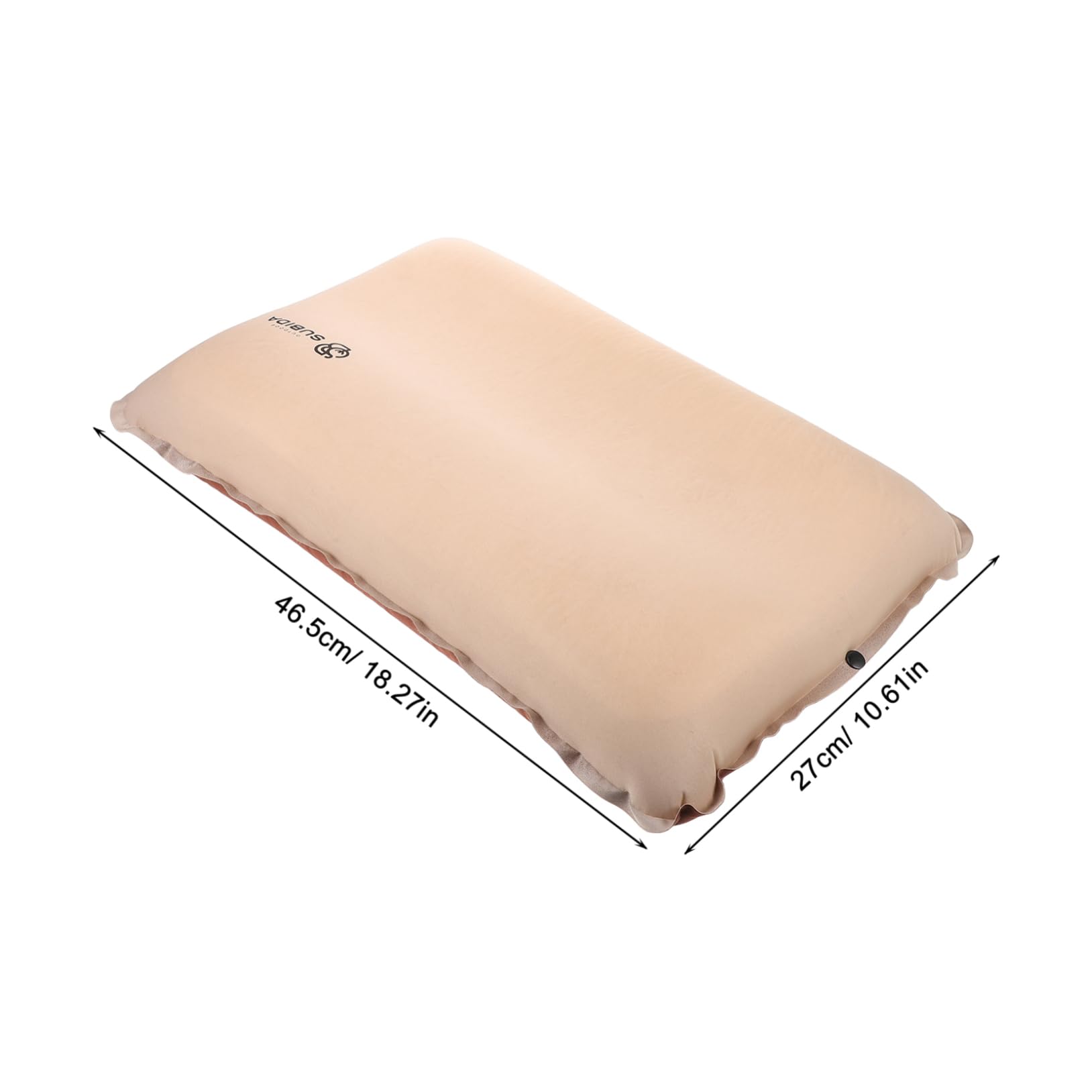 GANAZONO Almohada de Viaje Inflable, Almohada Compacta Tecnología Autoinflable, Ergonómica y Resistente al Agua para Camping y Actividades al Aire Libre