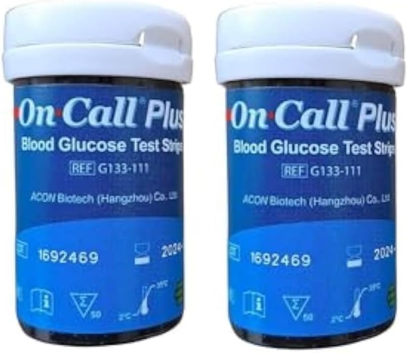 On Call Plus Blood Glucose Test Strips 200 Strips by Navnihaal On Call Plus Blood Glucose Test Strips 200 Strips by Navnihaal