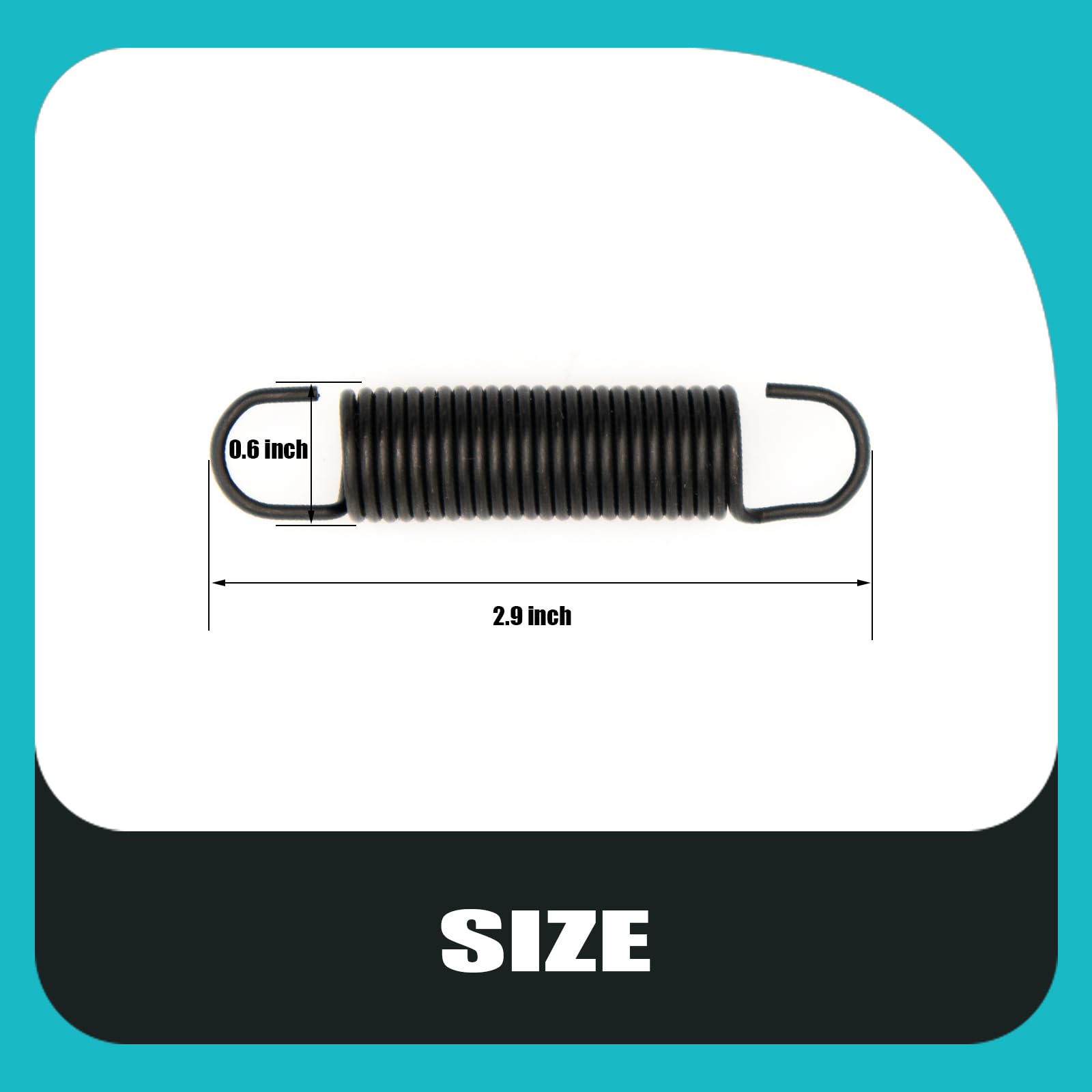 Snapklik.com : 179748 131335 Brake Arm Springs Replace Craftsman Poulan ...