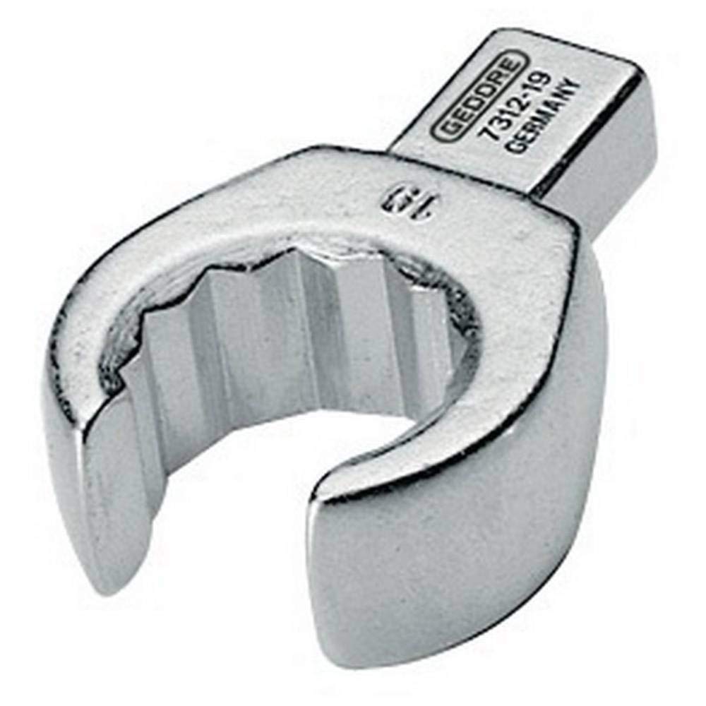 Gedore 7312-18 - Cabeza de llave poligonal abierta SE 9x12, 18 mm