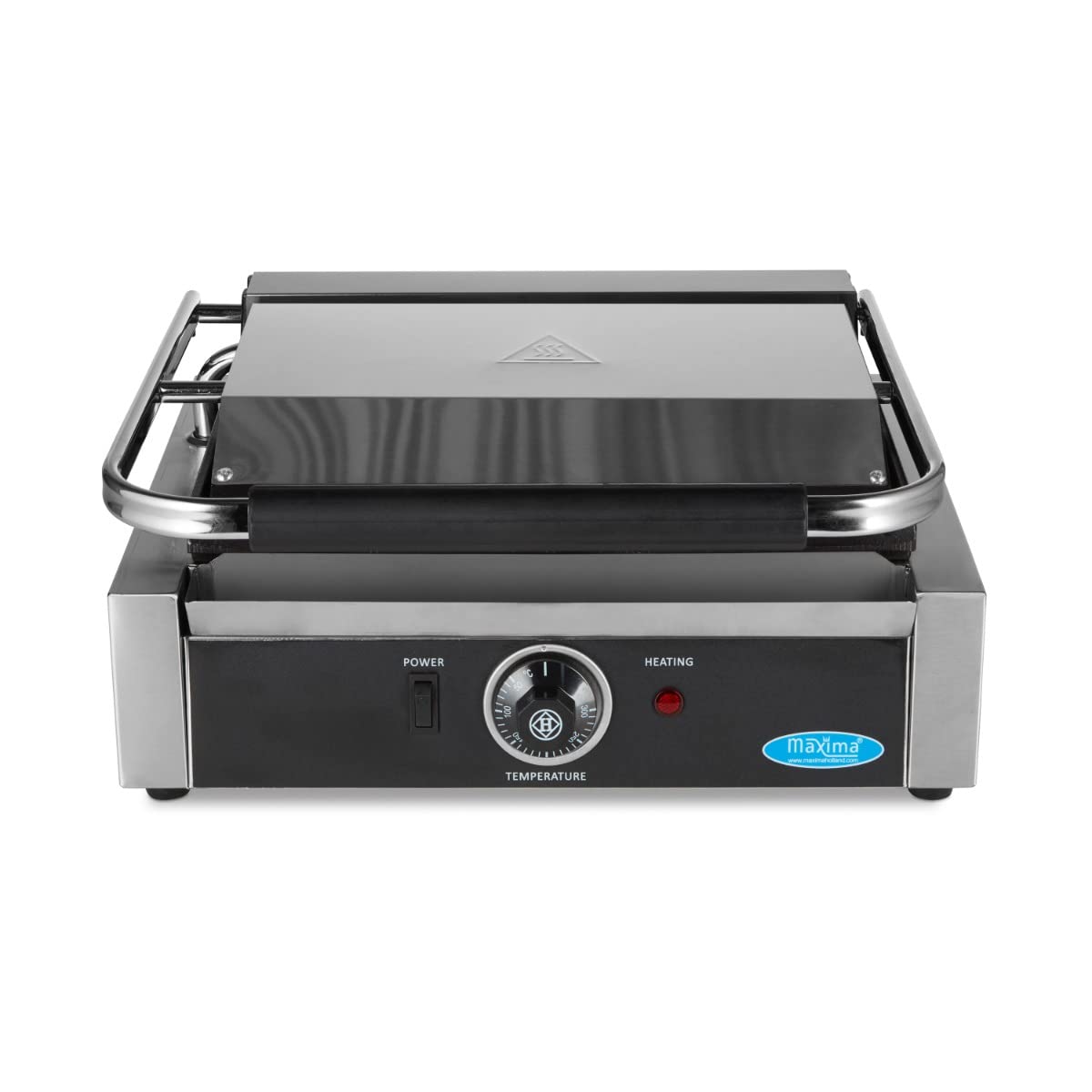 Maxima Gril de contact gastro – Rainuré – Plaque de cuisson simple – 33,5 cm