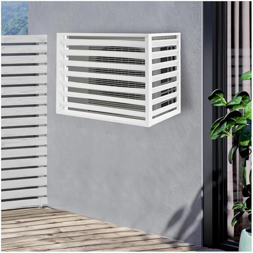 Cubierta de pantalla de privacidad para exteriores para ocultar y ocultar la unidad de CA, solución de valla de protección