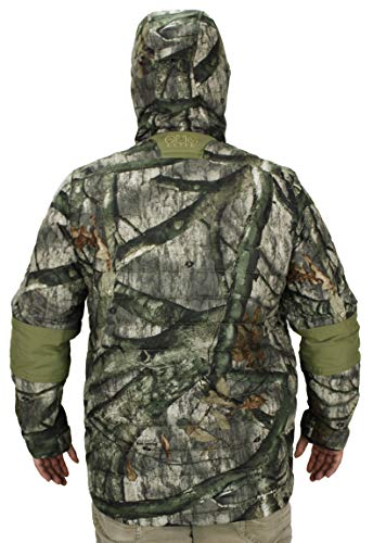 Rainier Late Season Primaloft Silver Down Insulated Camo Winter Hunting Jacket (MO Treestand, 2XL)2