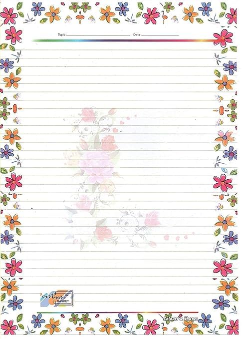 Feuilles A3 multi-usages Eclet papier couleur ligné un côté pour projet d'affectation - 5